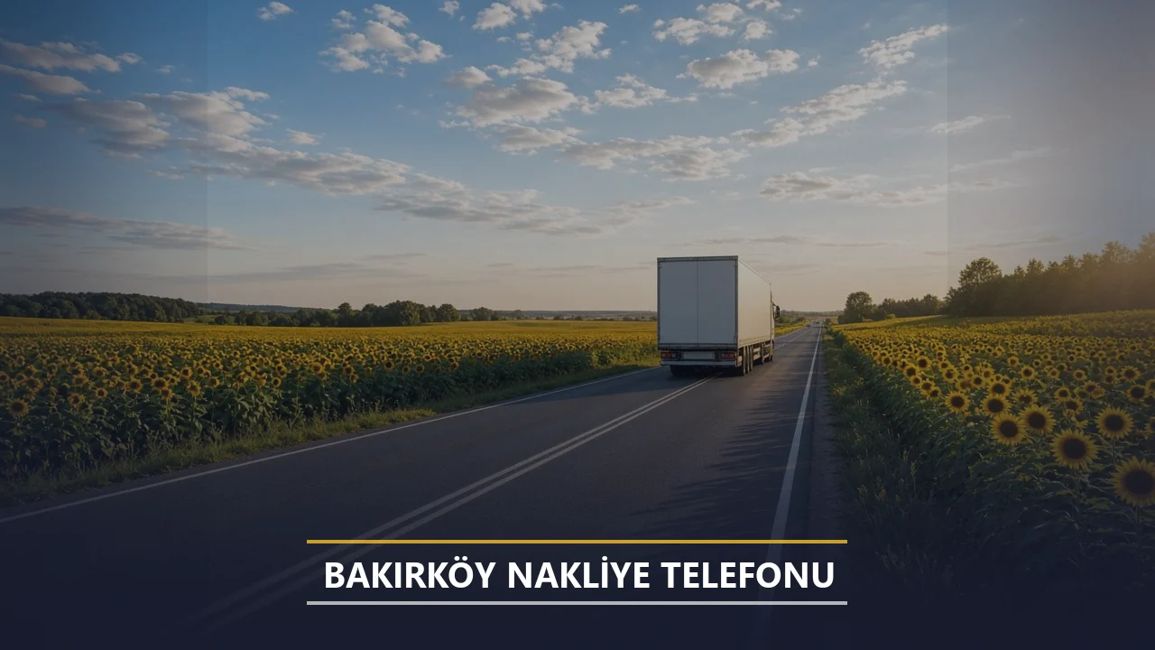 Bakırköy Nakliye Telefonu