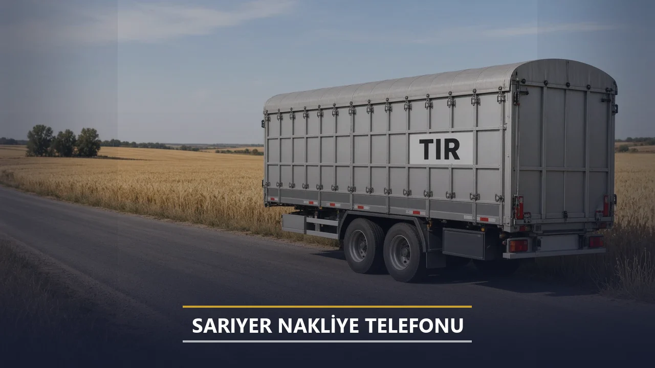 Sarıyer Nakliye Telefonu